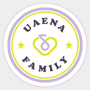 IU UAENA family logo Sticker